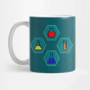 Chemistry erlenmeyer flask Mug